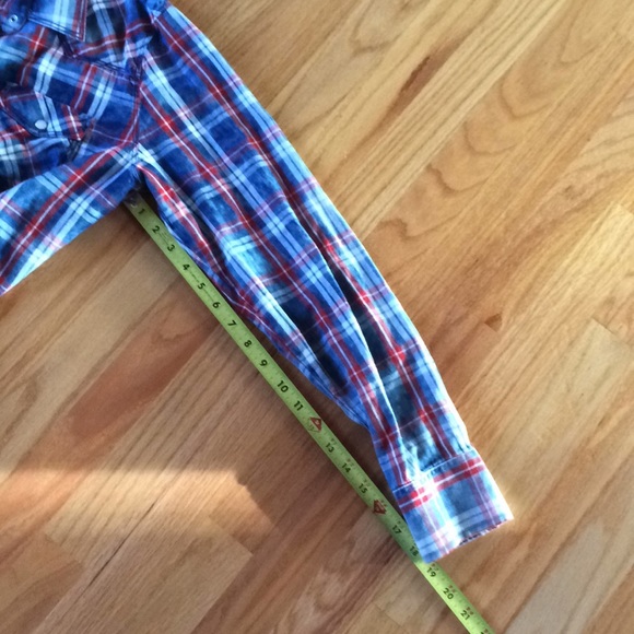 Rock & Roll Cowgirl western plaid shirt - Picture 7 of 8